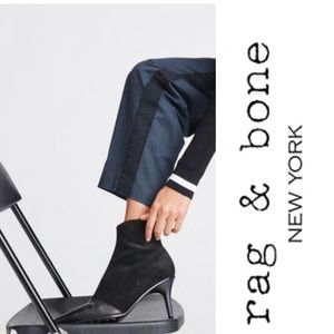 Rag & Bone Beha Moto Boot - Suede/ leather size 39.5